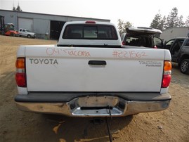 2004 Toyota Tacoma SR5 White Xtra Cab 2.7L AT 2WD #Z21562